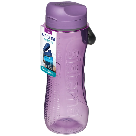 Flasche Sistema Hydrate Láhev Active Flip Top 800 ml lila