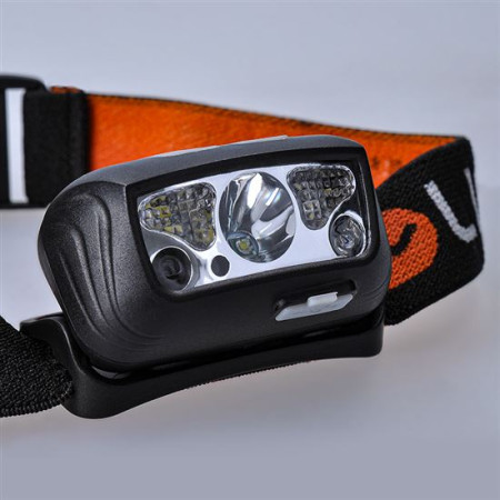 Stirnlampe Solight Wiederaufladbare LED-Leuchte 150 + 100 lm