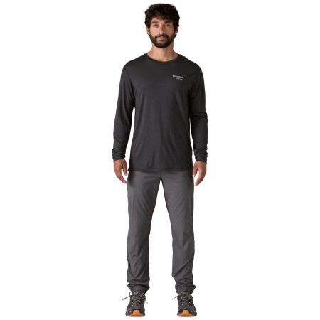 Herren-T-Shirt Patagonia M's L/S Cap Cool Merino Blend Graphic Shirt