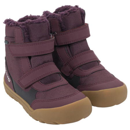 Kinder Winterschuhe Viking Outdoor Footwear Spruce Barefoot Warm GTX 2V Wine