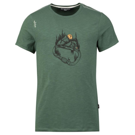 Herren T-Shirt Chillaz Carabiner Forest grün green