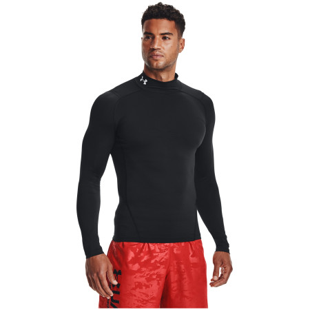 Herren-T-Shirt Under Armour HG Armour Comp Mock LS