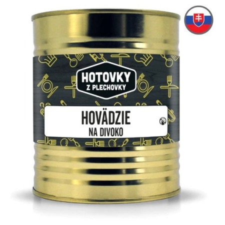 Nahrung Hauptspeise Hotovky z plechovky Rinderbraten 800g