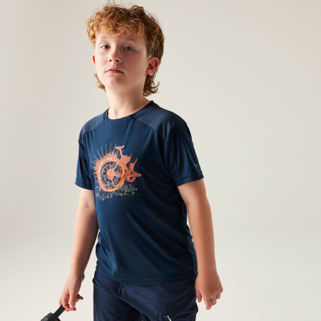 Kinder-T-Shirt Dare 2b Kids Trackstand II Tee Navy