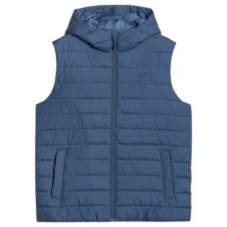 Herrenweste 4F Vest Jacket M225 blau DENIM