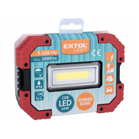 Leuchte Extol reflektor LED s powerbankou