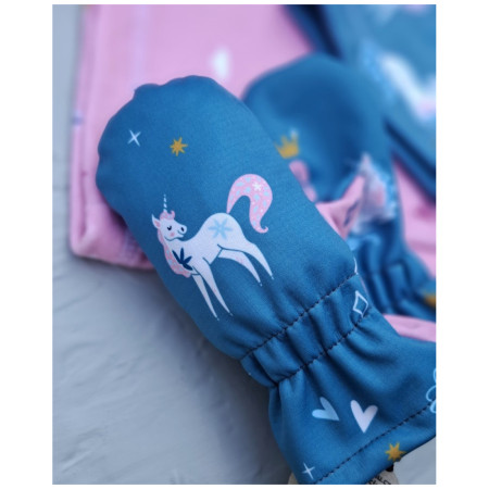 Kinder Winterfäustlinge WAMU Jednorožci