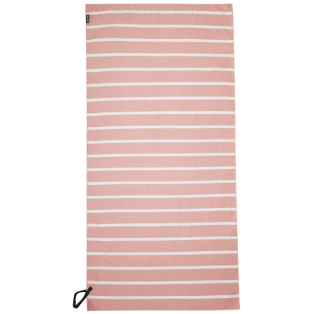 Schnelltrocknendes Handtuch Regatta Print Mfbre Bch Towl rosa Shell Pink/White Stripe