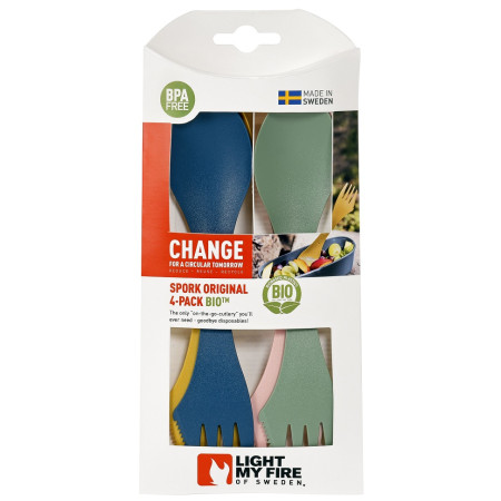 Besteckset Light My Fire Spork Original 4-pack