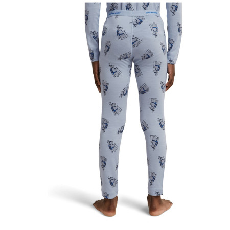 Kinder-Funktionsunterwäsche Icebreaker Kids M 200 Oasis Leggings Bear Tour AOP