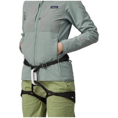 Damen Funktions-Sweatshirt Patagonia W's R2 CrossStrata Hoody