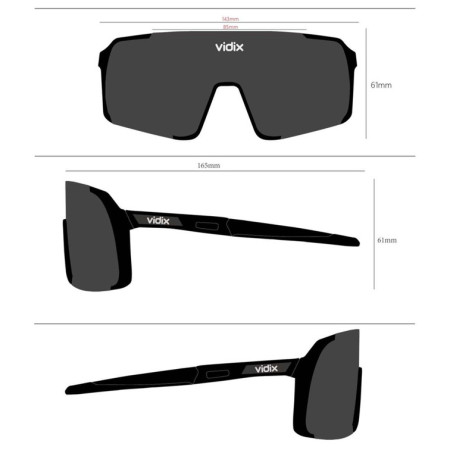 Sonnenbrille Vidix Vision 240111 fullset