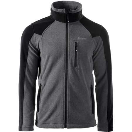 Herren-Sweatshirt Hi-Tec Monar grau EbonyMelange/Black