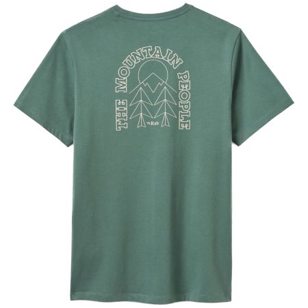 Damen-T-Shirt Rab Stance Cirque Tee grün