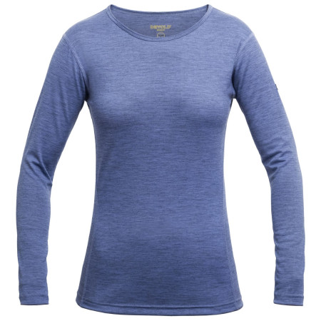Damen-T-Shirt Devold Breeze Woman Shirt blau BluebellMelange