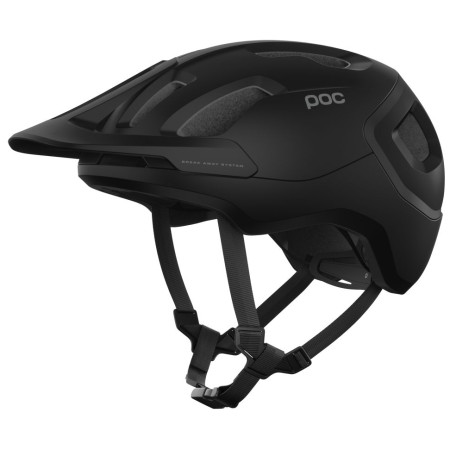 Fahrradhelm POC Axion schwarz Uranium Black Matt