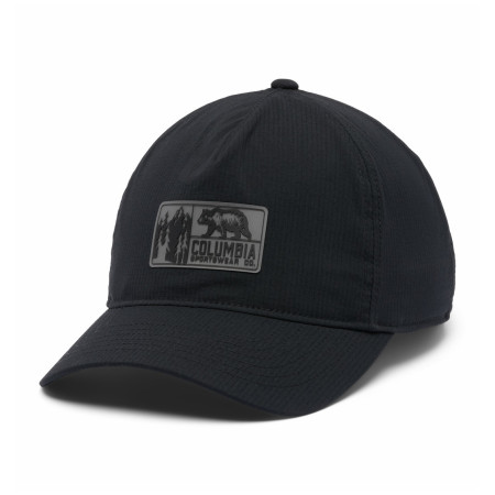 Baseballmütze Columbia Alta Crest™ 3D Stretch Snap Back schwarz Black, Columbia Bear Rectangle