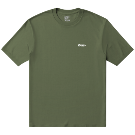 Herren-T-Shirt Vans New Left Chest SS Tee grün Green Balsam