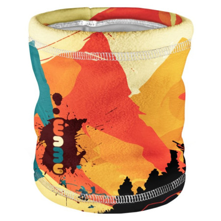 Kinder-Halswärmer WAMU Mountain Bike orange/blau