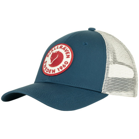 Baseballmütze Fjällräven 1960 Logo Långtradarkeps hellblau Indigo Blue