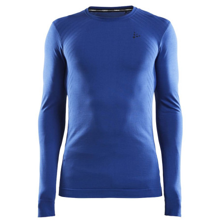Herren-T-Shirt Craft Fuseknit Comfort LS blau Burst