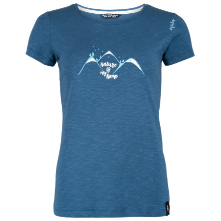 Damen-T-Shirt Chillaz Gandia Nature Is Home blau Darkblue