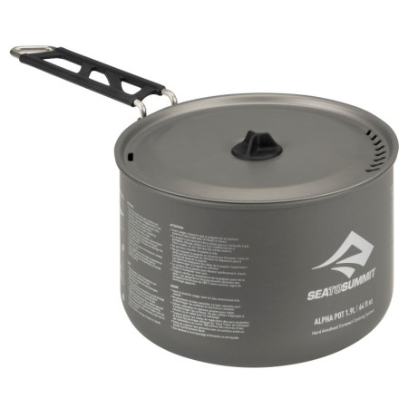 Kochtopf Sea to Summit Alpha Pot 1.9 grau Grey