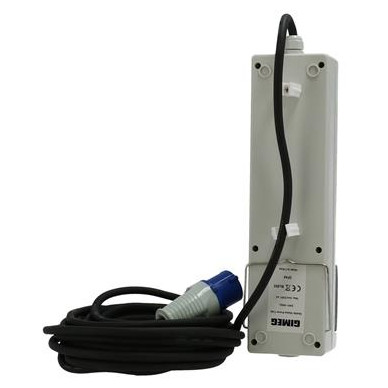 Verlängerungskabel Gimeg 10 m Elektrokabel mit 3 Steckdosen und Schutzschalter