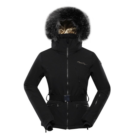 Damen Skijacke Alpine Pro Dowela schwarz black