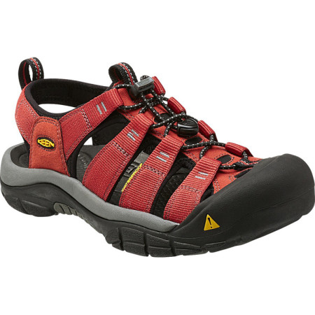 Herrensandalen - ausgepackt Keen Newport H2 M červené - Rozbale