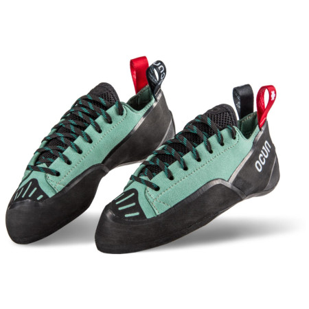 Kletterschuhe Ocún Striker Lu (2025) hellgrün/schwarz Green Malachite