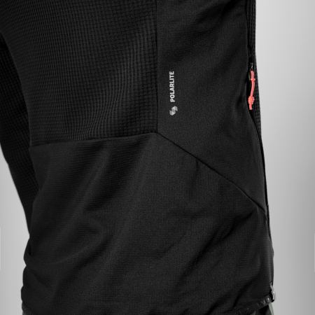 Herren Funktions-Sweatshirt Salewa Puez Waffle Hyb Pl Jacket M