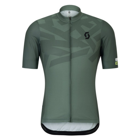 Herren Radtrikot Scott Jersey M's RC Endurance SS grün/grau tranquil green