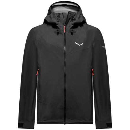 Herrenjacke Salewa Ortles Ptx 3L Jkt M schwarz black out