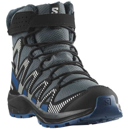 Kinder Winterschuhe Salomon Xa Pro V8 Winter Waterproof blau Turbulence / Black / Dark Blue