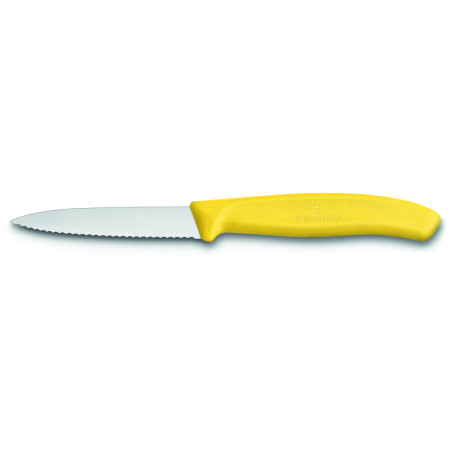 Gemüsemesser Victorinox gewellt 8 cm 6.7636 gelb