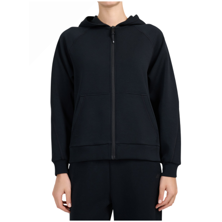 Damen-Sweatshirt 4F Sweatshirt F2664 schwarz Deep Black