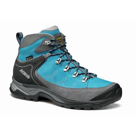 Damen Wanderschuhe Asolo Falcon Lth GV blau grey/cyan blue/A793