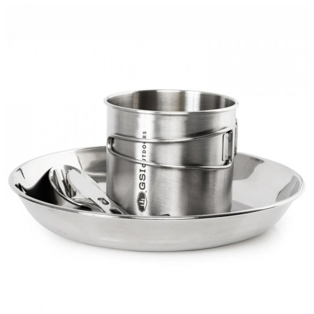 Essens-Set GSI Outdoors Glacier Stainless 1 Person Set