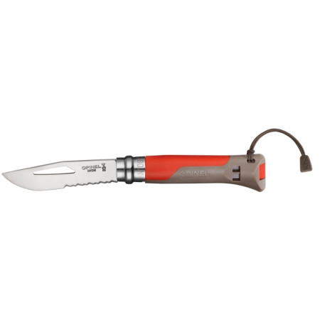 Klappmesser Opinel VRI N°08 Inox Outdoor rot