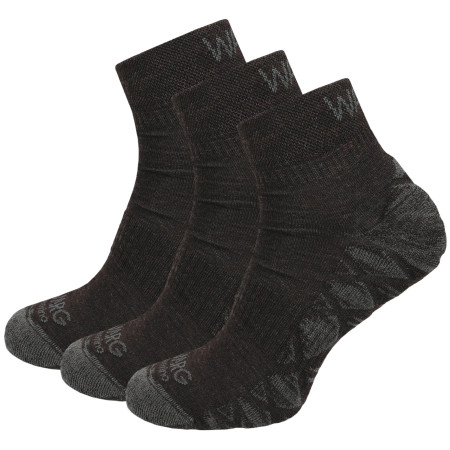 Socken Warg Endurance Merino Mid 3-pack braun Brown