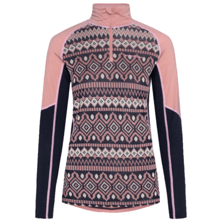 Damen Funktions-Sweatshirt Kari Traa Malia Hz rosa lotus
