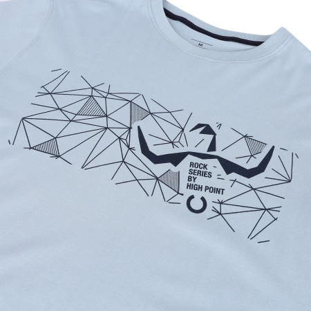 Herren-T-Shirt High Point Rock Wall T-Shirt