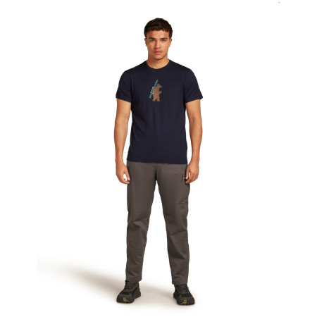 Herren T-Shirt Icebreaker Men Merino 150 Tech Lite Bear Tour