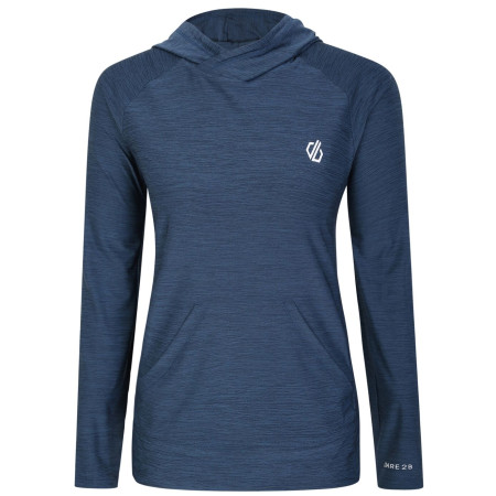 Damen-T-Shirt Dare 2b Sprint Cty Hoodie blau/schwarz MoonLtDnmMrl