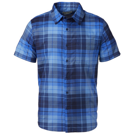 Herrenhemd Marmot Aerobora Novelty SS dunkelblau Twilight Blue Wayland Plaid