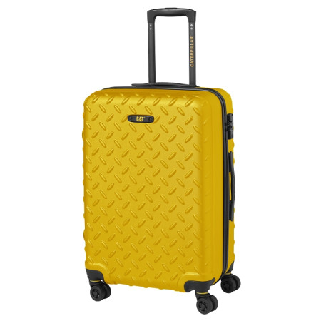 Koffer auf Rollen Caterpillar Industrial Plate L gelb Sulphur