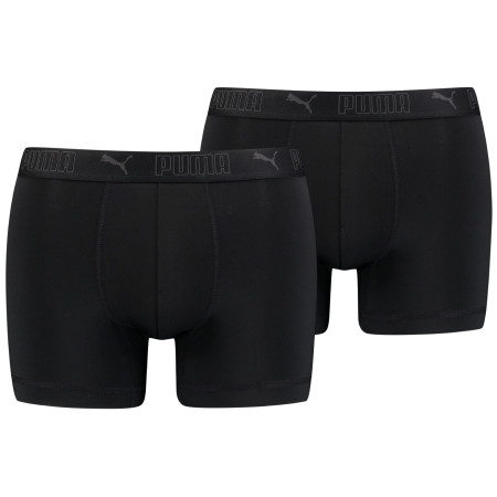 Herren-Boxershorts Puma Sport Microfiber Boxers 2P schwarz Black