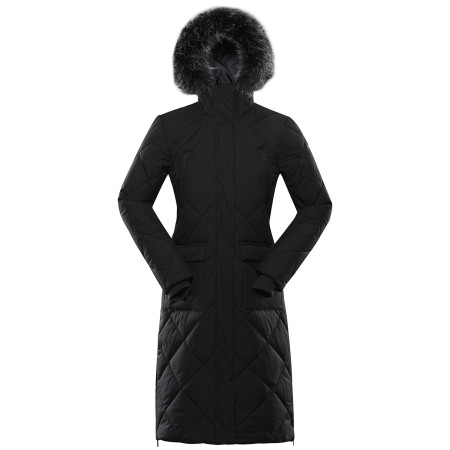 Damen-Wintermantel Alpine Pro Gosbera schwarz black