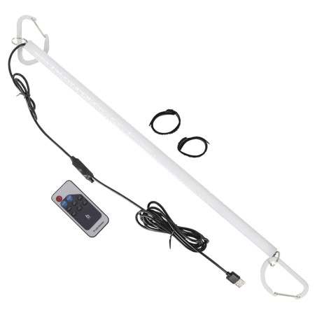 LED-Streifen Bo-Camp Slim tube LED Dimmable 7W silber